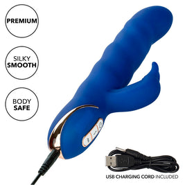CALEXOTICS - JACK RABBIT VIBRATORE WAVE MOTION BLU