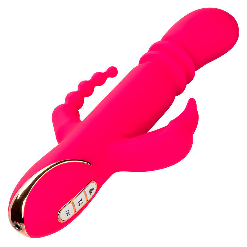 Calexotics Jack Fantasy Vibratore Triplo Riscaldato Premium - immagine 3