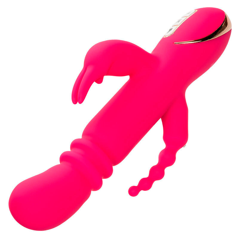 Calexotics Jack Fantasy Vibratore Triplo Riscaldato Premium - immagine 5