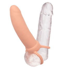 Calexotics - Maxx Thick Dual Penetrator 10 Vibrazioni Carne