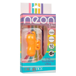 Calexotics Neon Vibes Buzzing Vibe Stimolatore per Dita Arancione - immagine 11