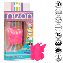Calexotics Neon Vibes Flutter Stimolatore Clitorideo Rosa - immagine 2