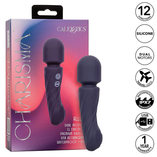 Calexotics Charisma Allure Wand Vibratore Doppio Motore Premium