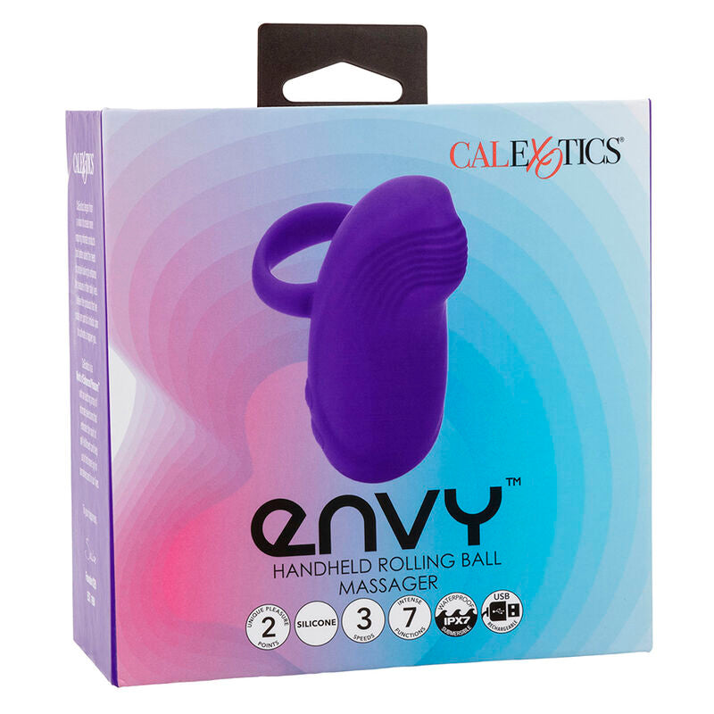 Calexotics - Massaggiatore Palmare Envy 7 Vibrazioni Viola