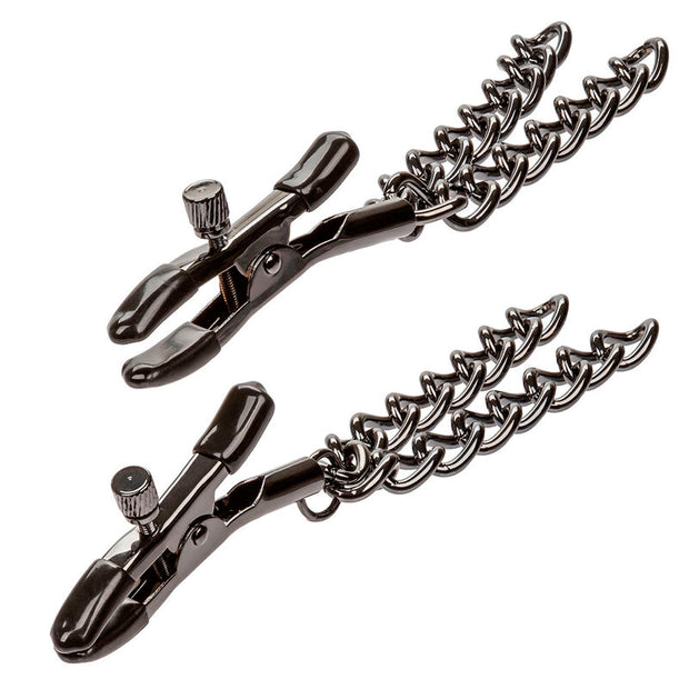 Calexotics - Morsetti Per Capezzoli A Catena Euphoria 14,5 Cm