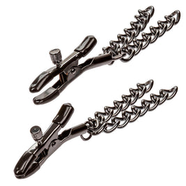 Calexotics - Morsetti Per Capezzoli A Catena Euphoria 14,5 Cm