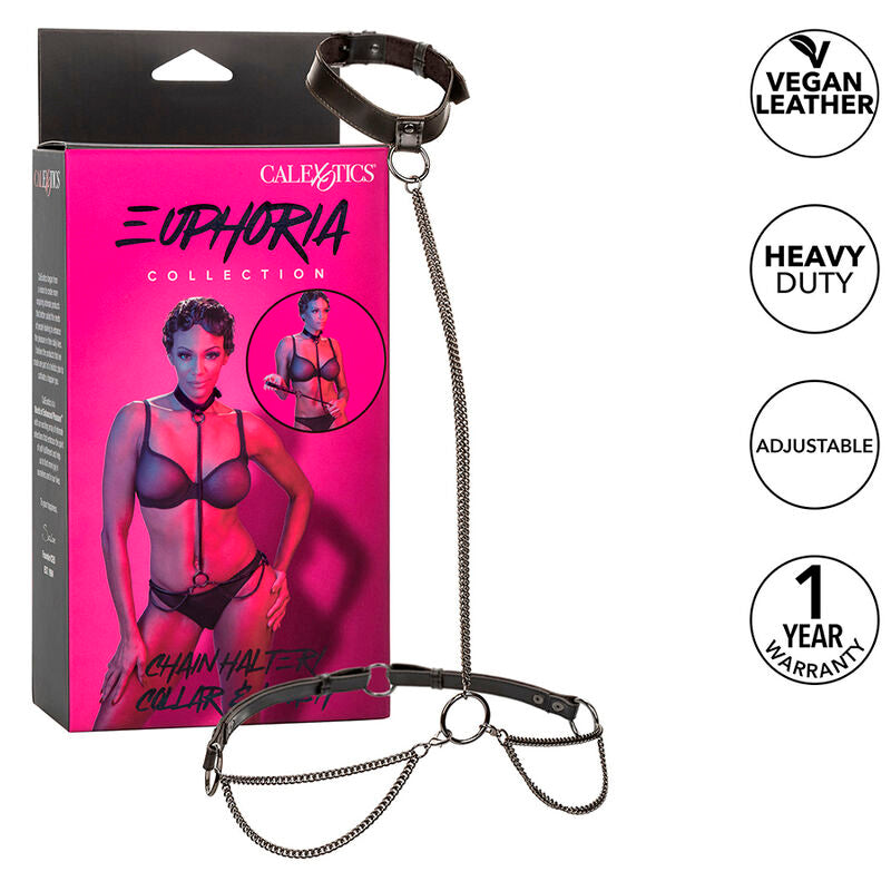 Calexotics - Euphoria Collare E Guinzaglio A Catena