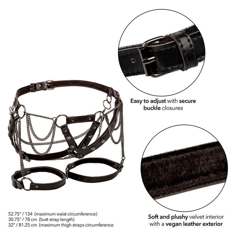 Calexotics - Euphoria Imbracatura Multicatena Coscia Premium Taglia Forte