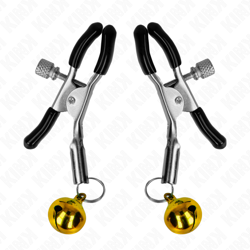 Kink - Morsetto Per Capezzolo A Campana Singola Oro 6 Cm