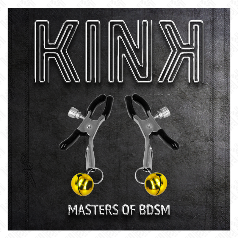 Kink - Morsetto Per Capezzolo A Campana Singola Oro 6 Cm