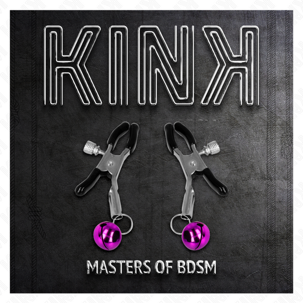 Kink - Morsetto Per Capezzolo A Campana Singola Viola 6 Cm