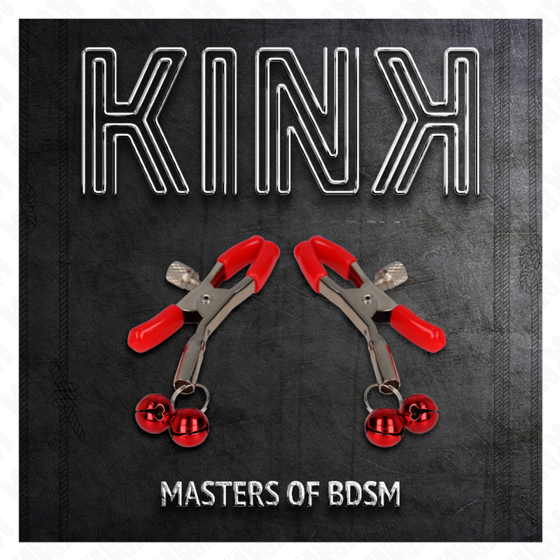 KINK Pinze per Capezzoli Rosso
