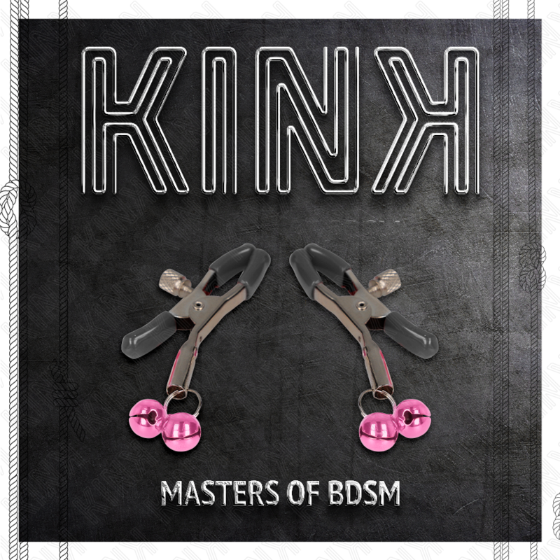 KINK Pinze per Capezzoli Rosa