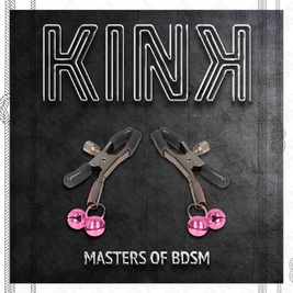 Kink - Morsetto Per Capezzoli A Doppia Campana Rosa 6 Cm