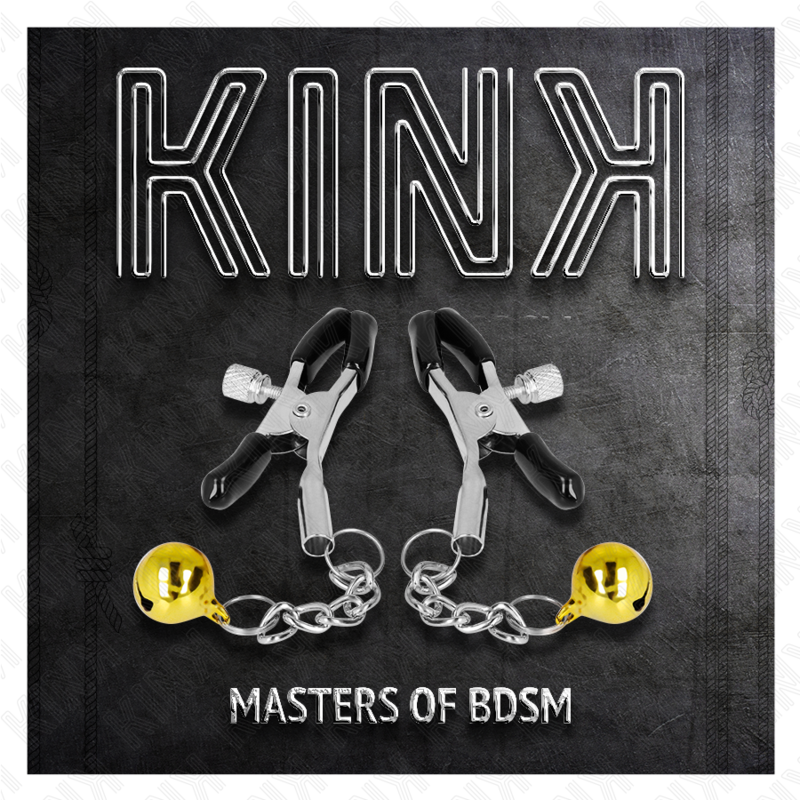 KINK Pinze per Capezzoli Oro