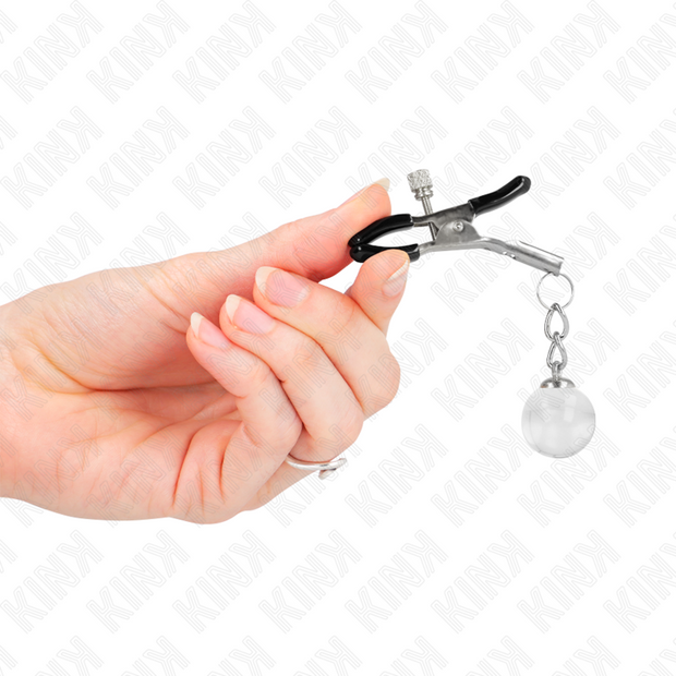 KINK Pinze per Capezzoli Argento
