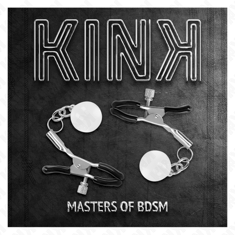 KINK Pinze per Capezzoli Argento