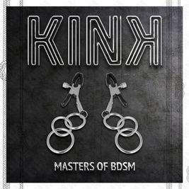 Kink - Morsetto Per Nipplo Con 3 O-Ring 6 Cm
