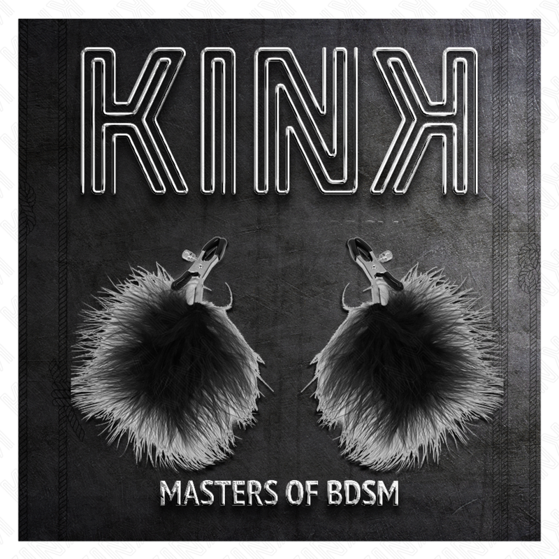 KINK Pinze per Capezzoli Nero