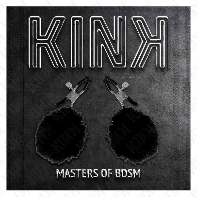 KINK Pinze per Capezzoli Nero