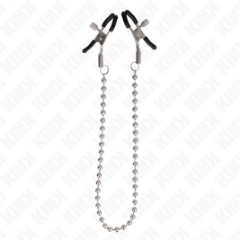 Kink - Morsetti Per Capezzoli Con Catena Di Perline 30 Cm