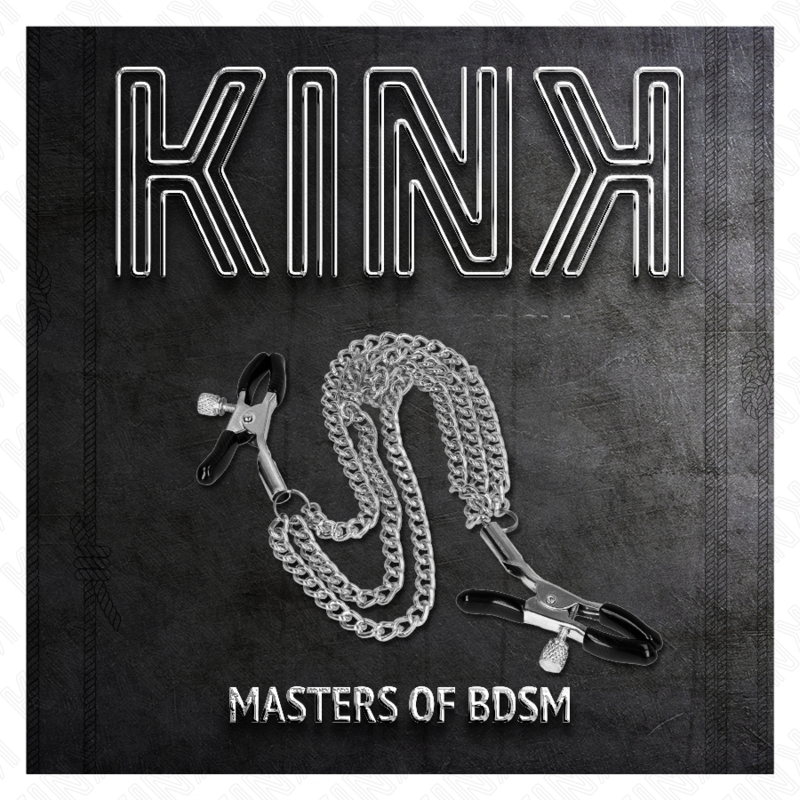 KINK Pinze per Capezzoli Argento