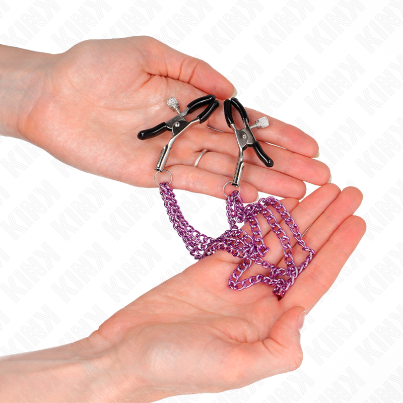 KINK Pinze per Capezzoli Viola