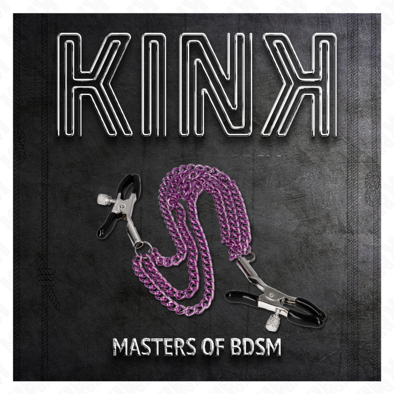 KINK Pinze per Capezzoli Viola