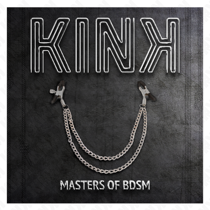 KINK Pinze per Capezzoli Argento