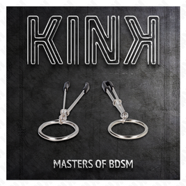 Kink - Morsetti Per Capezzoli Sottili Con O-Ring 7 Cm