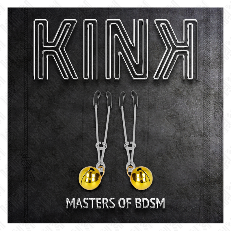 KINK Pinze per Capezzoli Oro