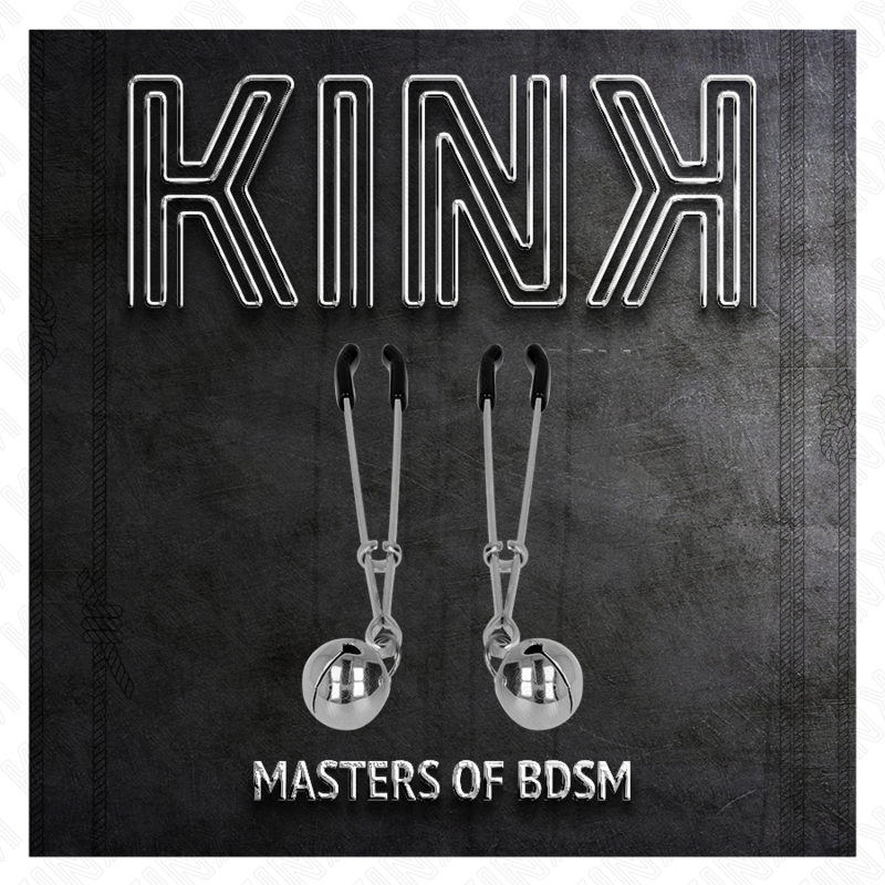KINK Pinze per Capezzoli Argento