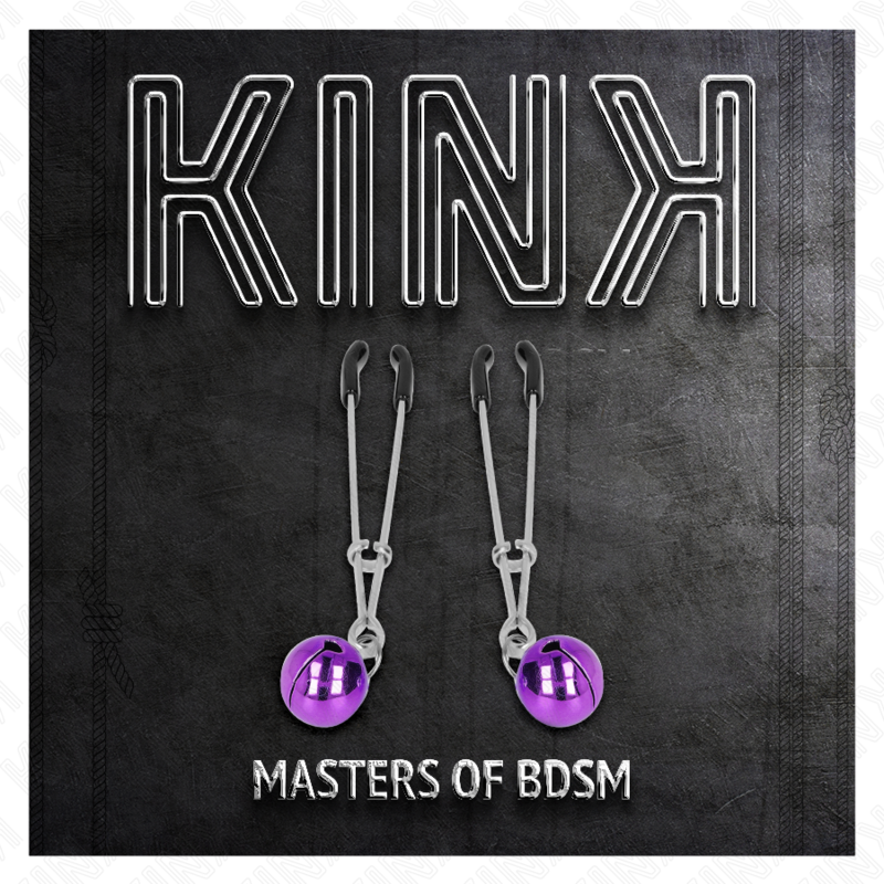 KINK Pinze per Capezzoli Viola