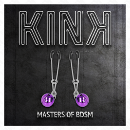 KINK Pinze per Capezzoli Viola