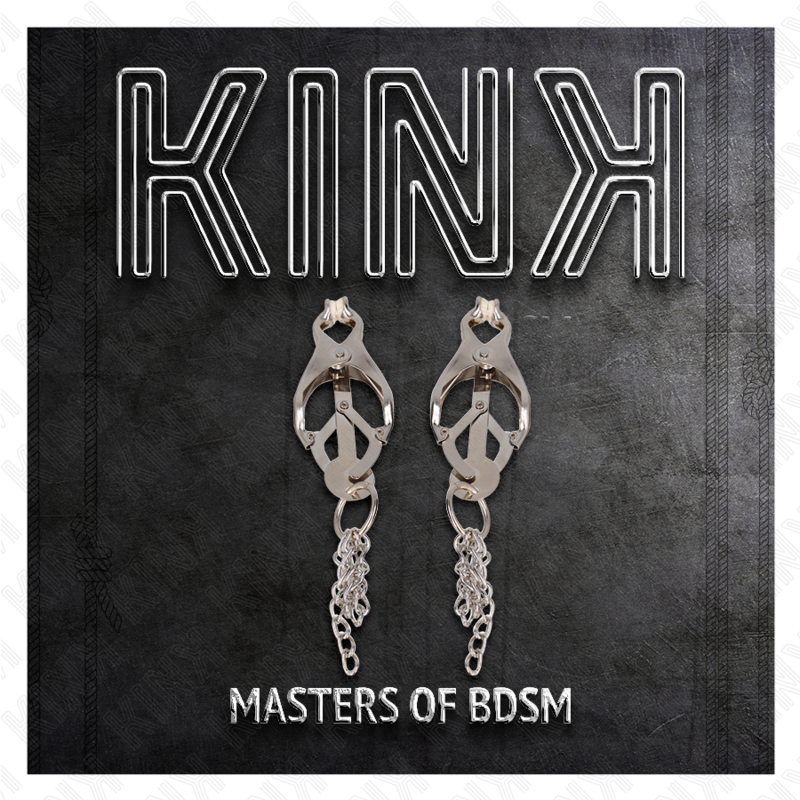 KINK Pinze per Capezzoli Argento