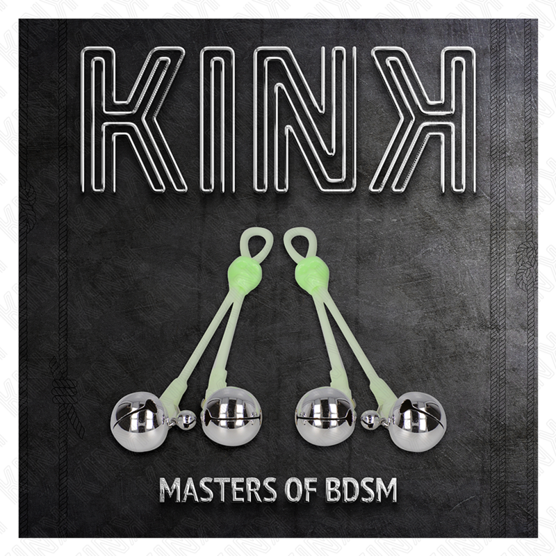 KINK Pinze per Capezzoli Verde