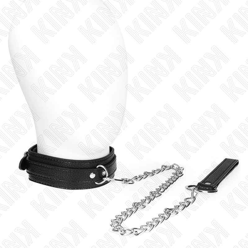 Kink - Collana Con Motivo Serpente E Guinzaglio 65 Cm