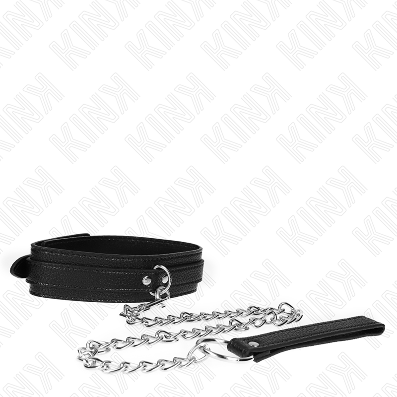 Kink - Collana Con Motivo Serpente E Guinzaglio 65 Cm