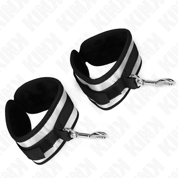 Kink - Manichette Da Polso In Neoprene Grigie 23 X 5 Cm