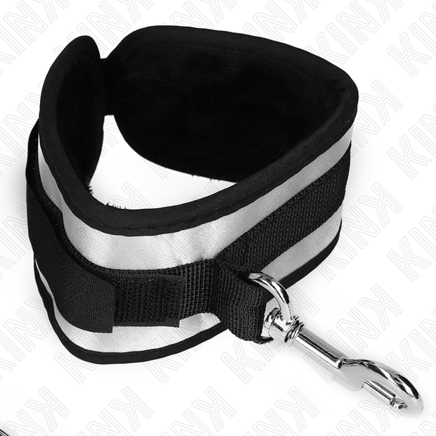 Kink - Manichette Da Polso In Neoprene Grigie 23 X 5 Cm