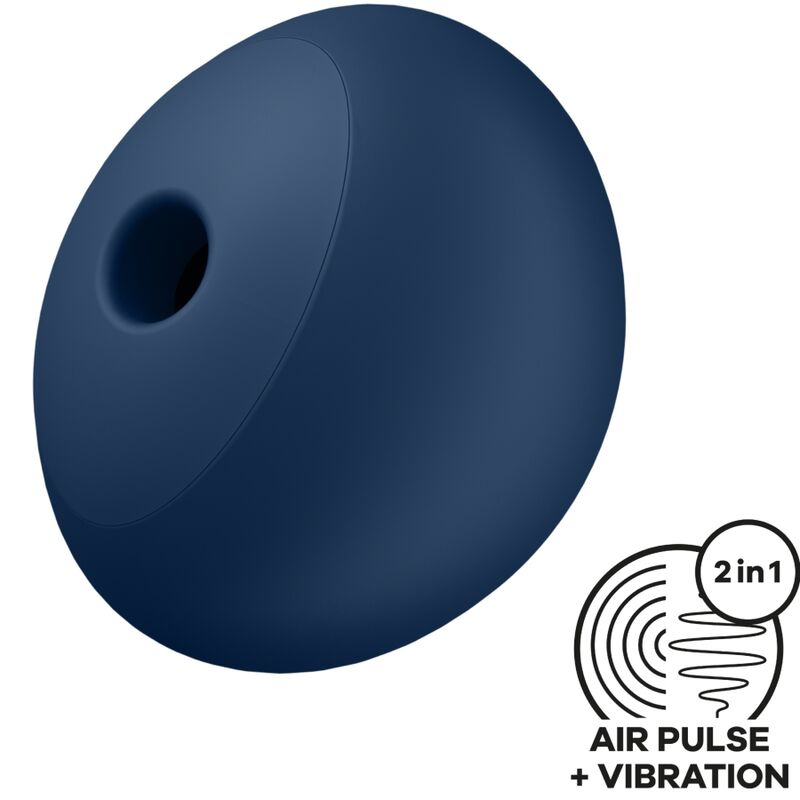 Satisfyer Air Power 4 Stimolatore con Vibrazione Blu Premium