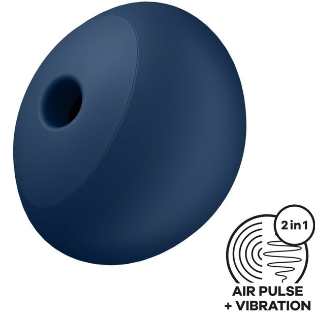 Satisfyer Air Power 4 Stimolatore con Vibrazione Blu Premium