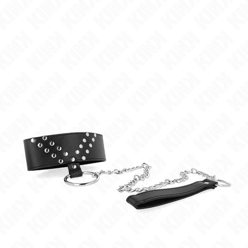 Kink - Collana Con Cintura 65 Cm Con Rivetto A V Regolabile 36-43 Cm X 5 Cm