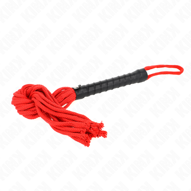 Kink - Frusta Di Corda Rossa 56 Cm