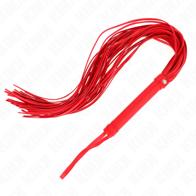 Kink - Frusta In Pvc Morbido Rosso 70 Cm