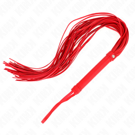 Kink - Frusta In Pvc Morbido Rosso 70 Cm