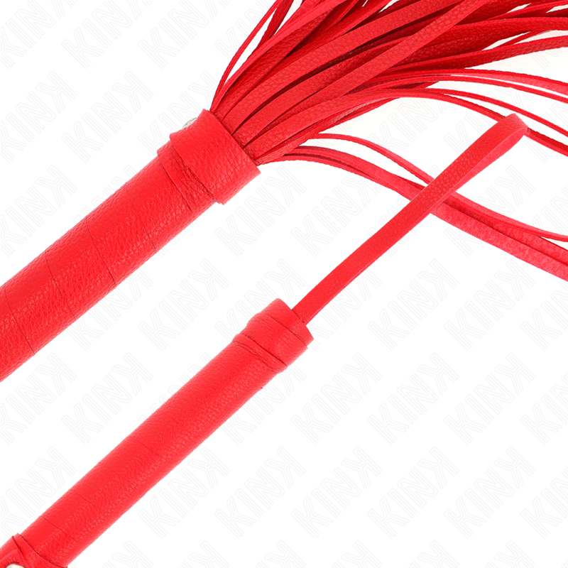 Kink - Frusta In Pvc Morbido Rosso 70 Cm