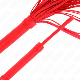 Kink - Frusta In Pvc Morbido Rosso 70 Cm