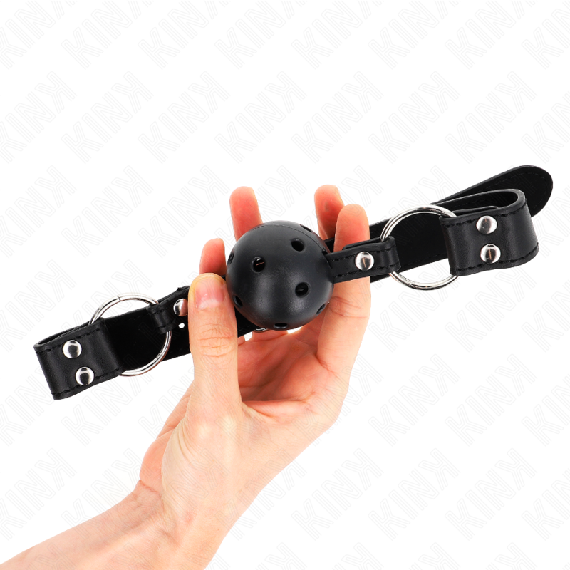 KINK Bavaglio BDSM Nero