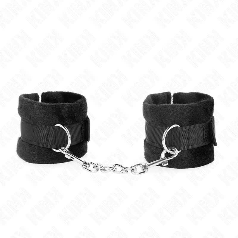 Kink - Manette In Pelliccia Per Principianti Nere 30 X 7 Cm